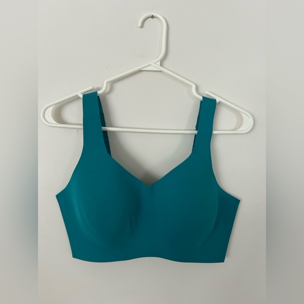 NWOT Knix Women's High Catalyst Aqua Impact Sports Bra Size 6
